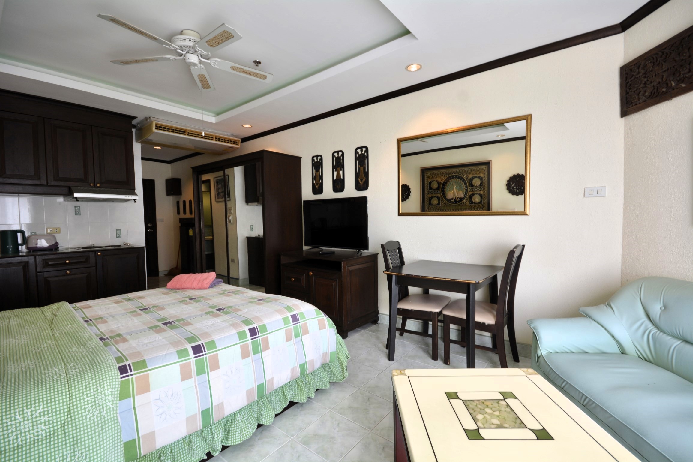 Jomtien Beach Condominium/A3/F15 STUDIO · 1 BATH · 30 SQ M · 1 BALCONY · SEA VIEW 15