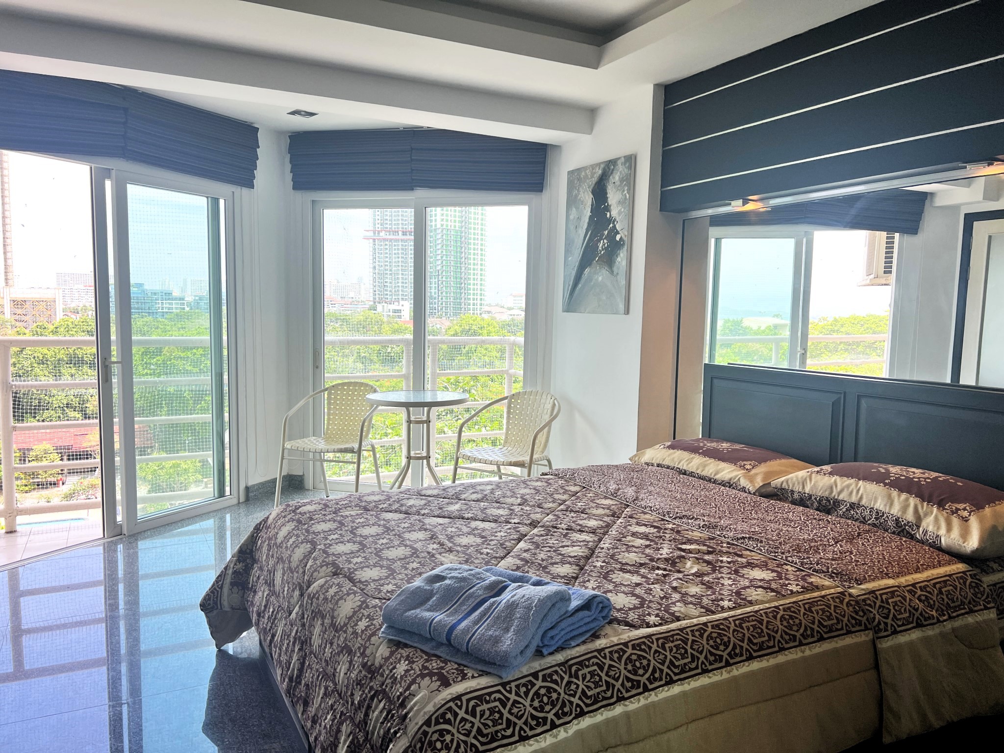 Jomtien Beach Condominium/S1/F6 1 BED · 2 BATH · 68 SQ M · 2 BALCONIES · SEA VIEW · JACUZZI BATH 10