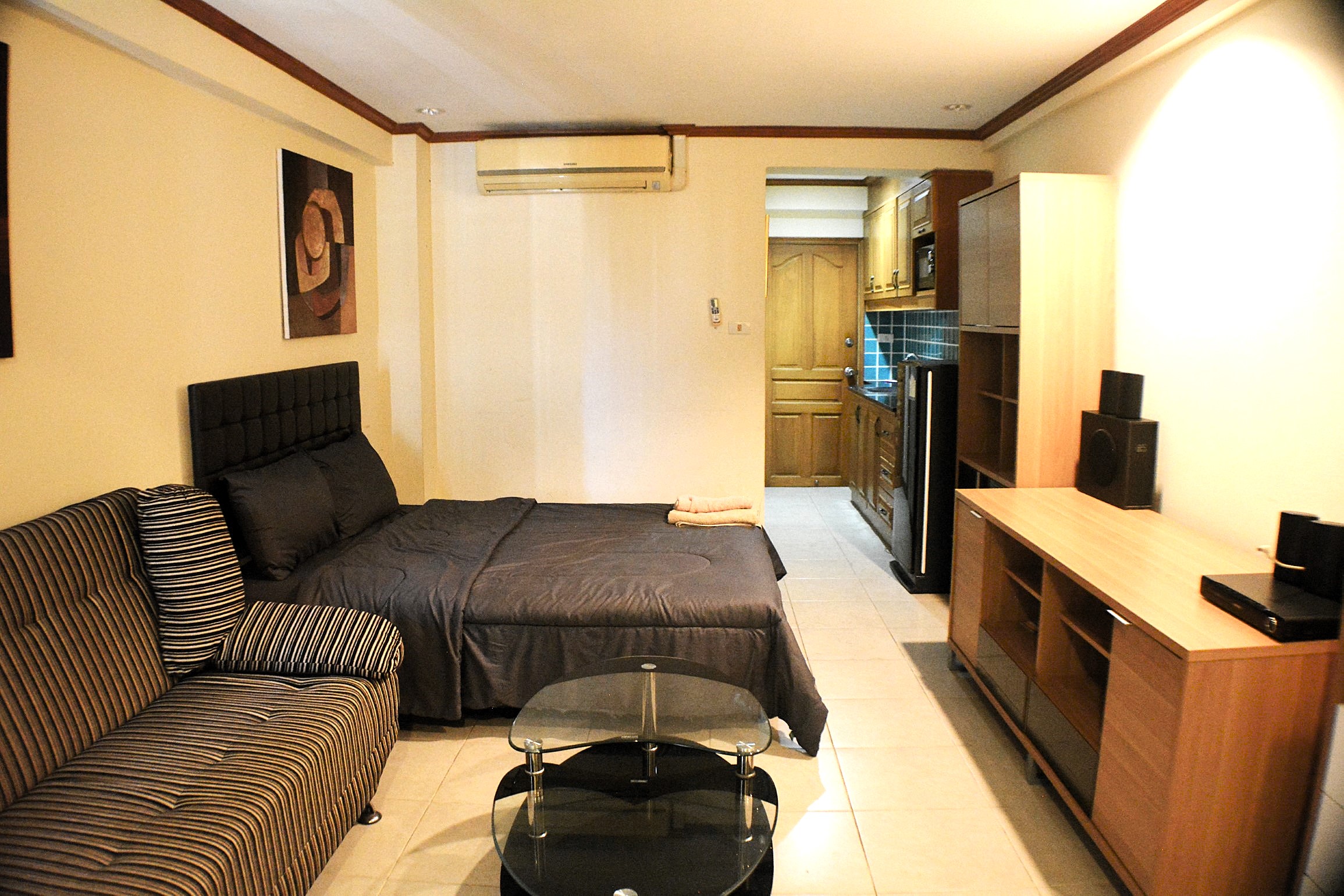 Jomtien Beach Condominium/A2/F8 STUDIO · 1 BATH · 30 SQ M · 1 BALCONY · SEA VIEW