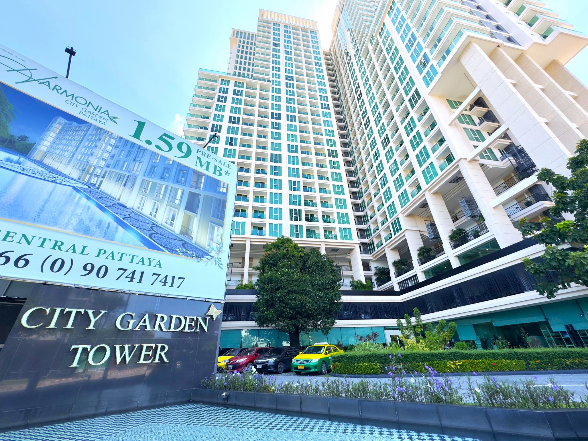 City Garden Tower/F19 1 BED · 1 BATH · 35 SQ M · SEA VIEW 24