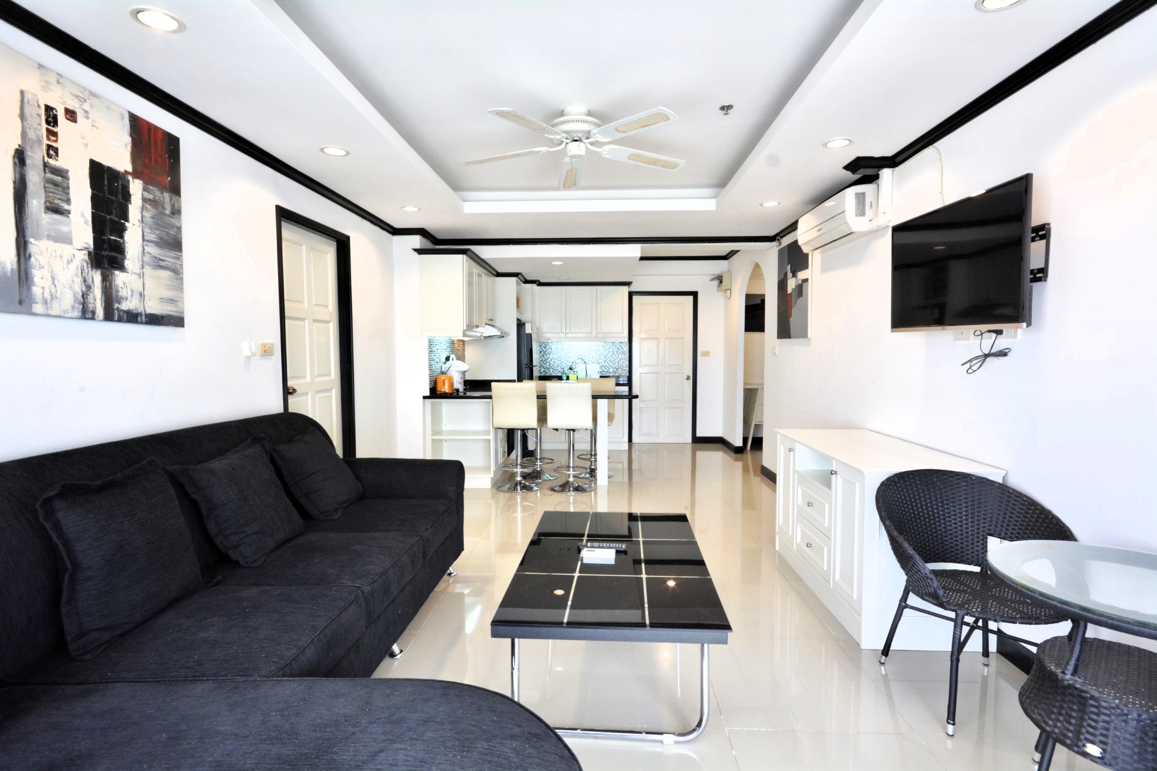 Jomtien Beach Condominium/A3/F12 CORNER APARTMENT · 2 BED · 1 BATH · 75 SQ M · 3 BALCONIES 10