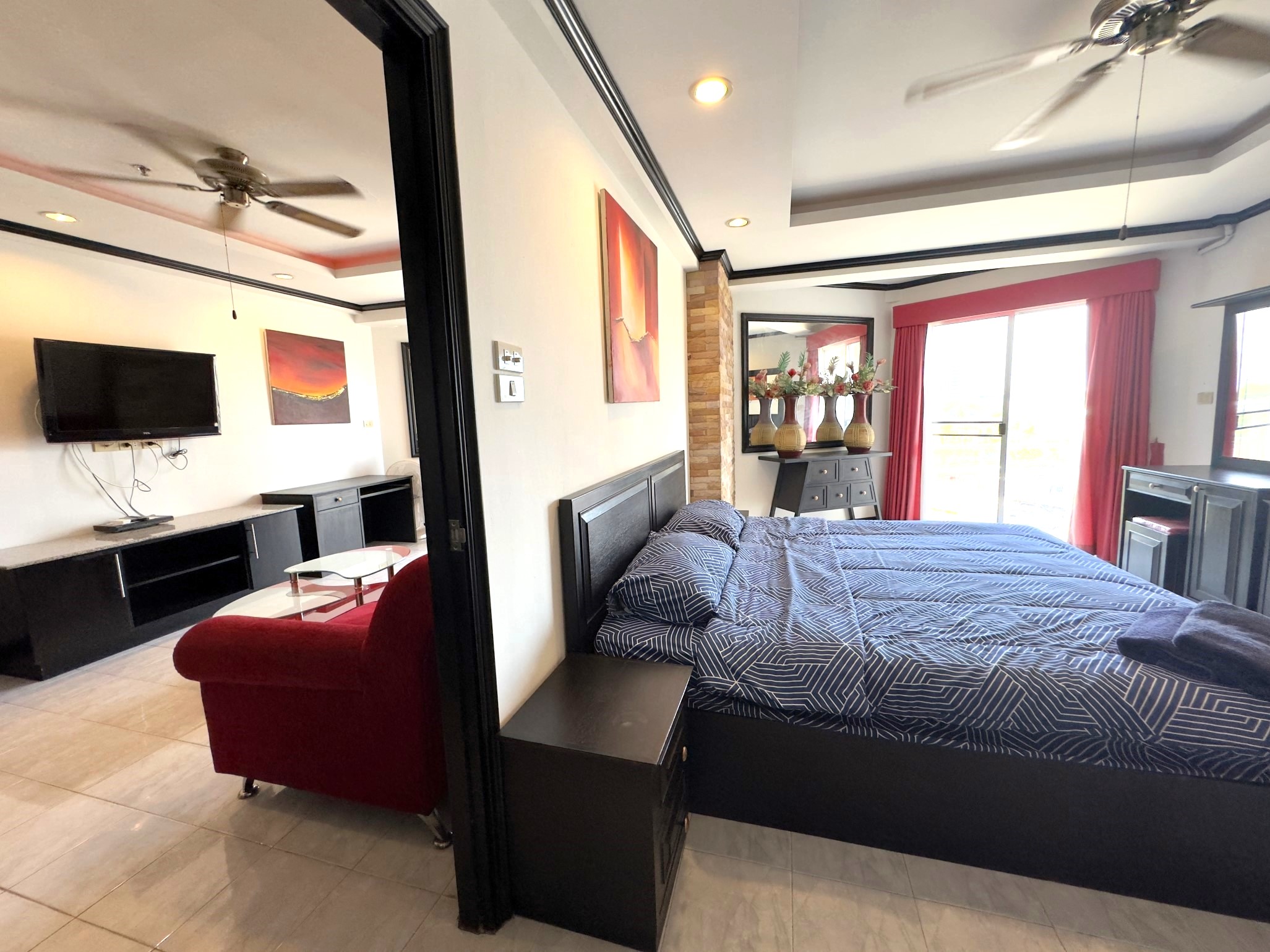 Jomtien Beach Condominium/A1/F4 1 BED · 2 BATH · 60 SQ M · 2 BALCONIES · POOL VIEW 14