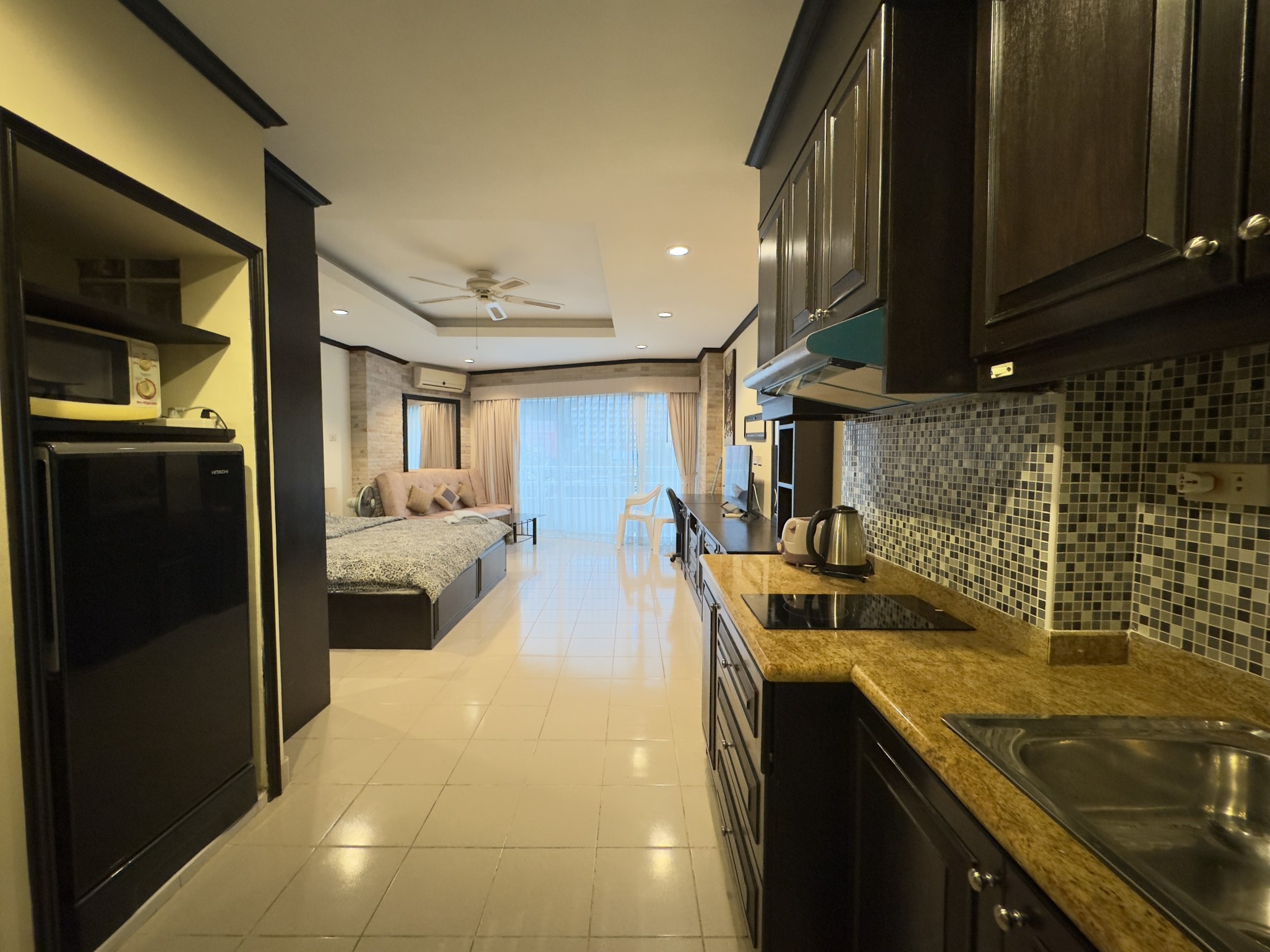 View Talay 1//F2 LARGE STUDIO · 1 BATH · 37 SQ M · 1 BALCONY