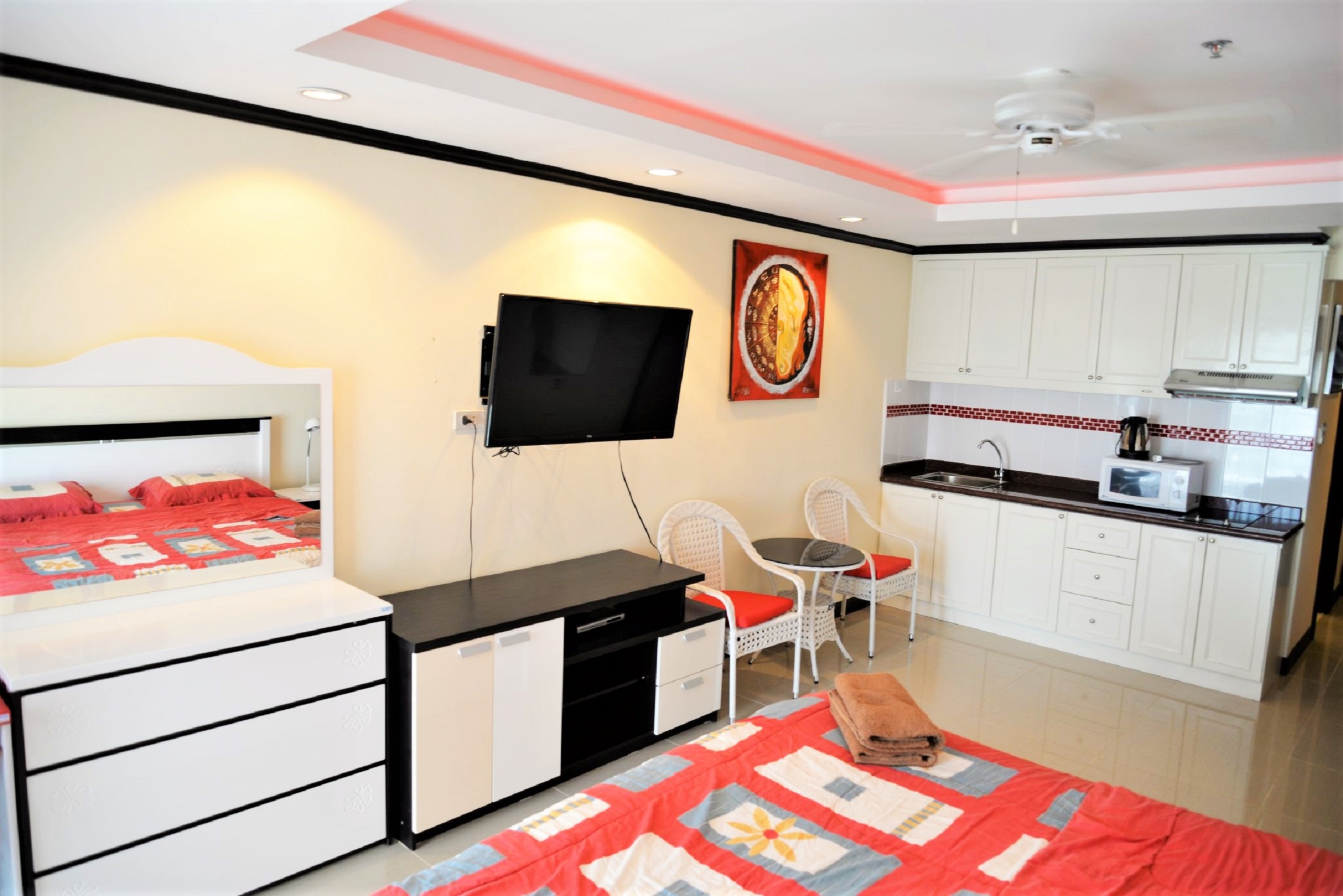 Jomtien Beach Condominium/S2/F16 STUDIO · 1 BATH · 34 SQ M · 1 BALCONY · SEA VIEW 6