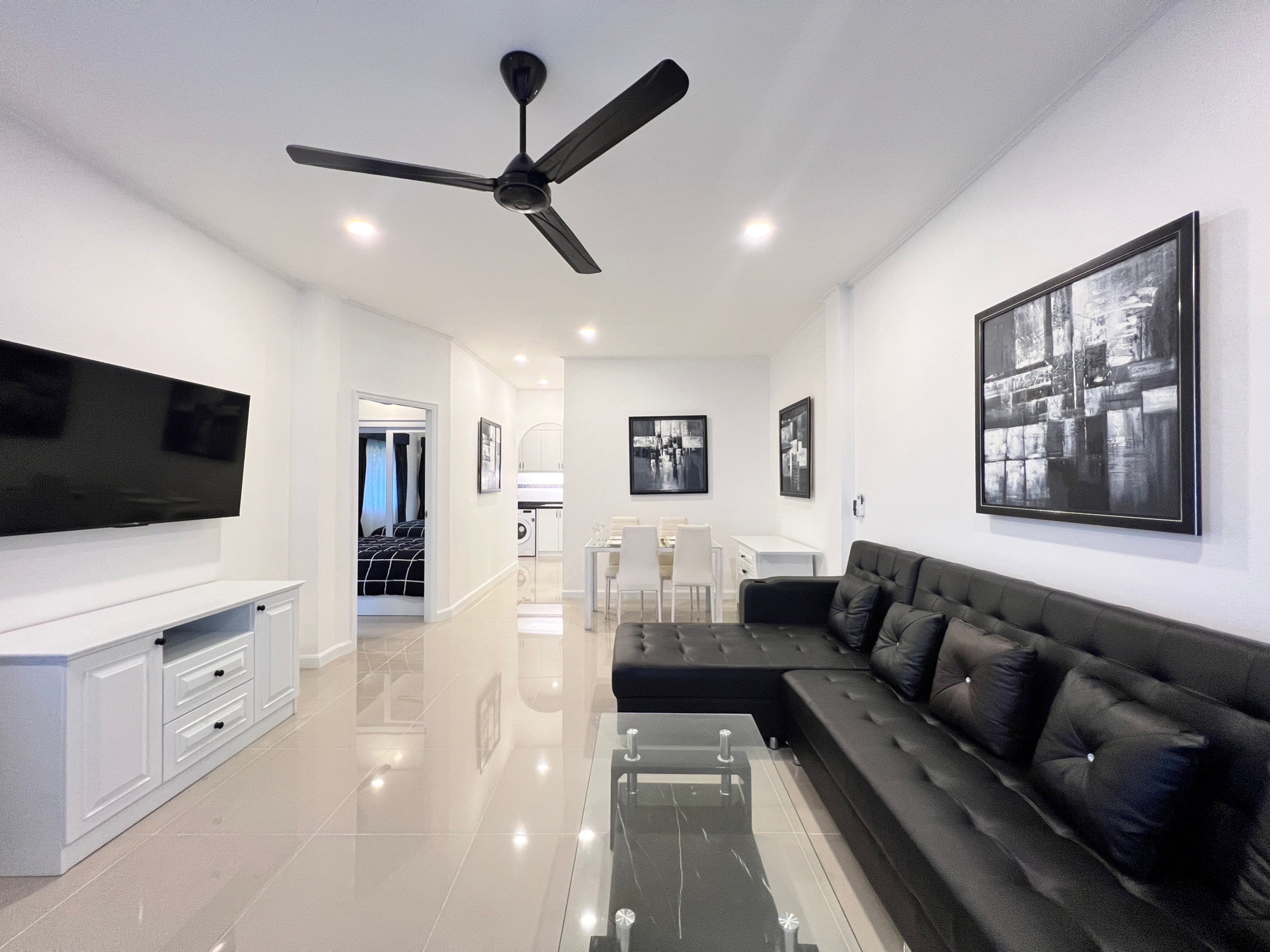 Baan Suan Lalana/TB/F3 1 BED · 1 BATH · 65 SQ M · 1 BALCONY · CORNER CONDO