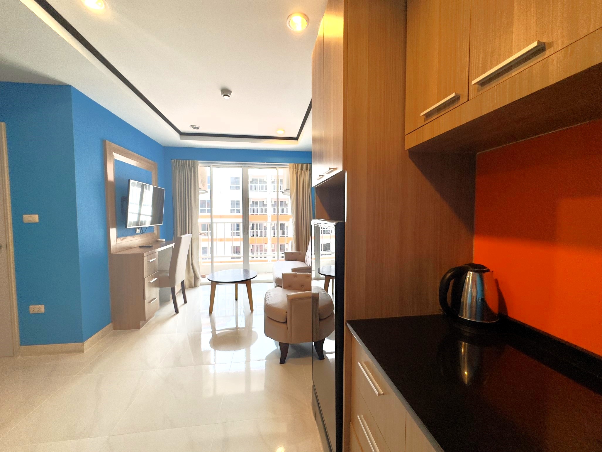 New Nordic Trend 4/F4 1 BED · 1 BATH · 34 SQ M · BALCONY · POOL VIEWS