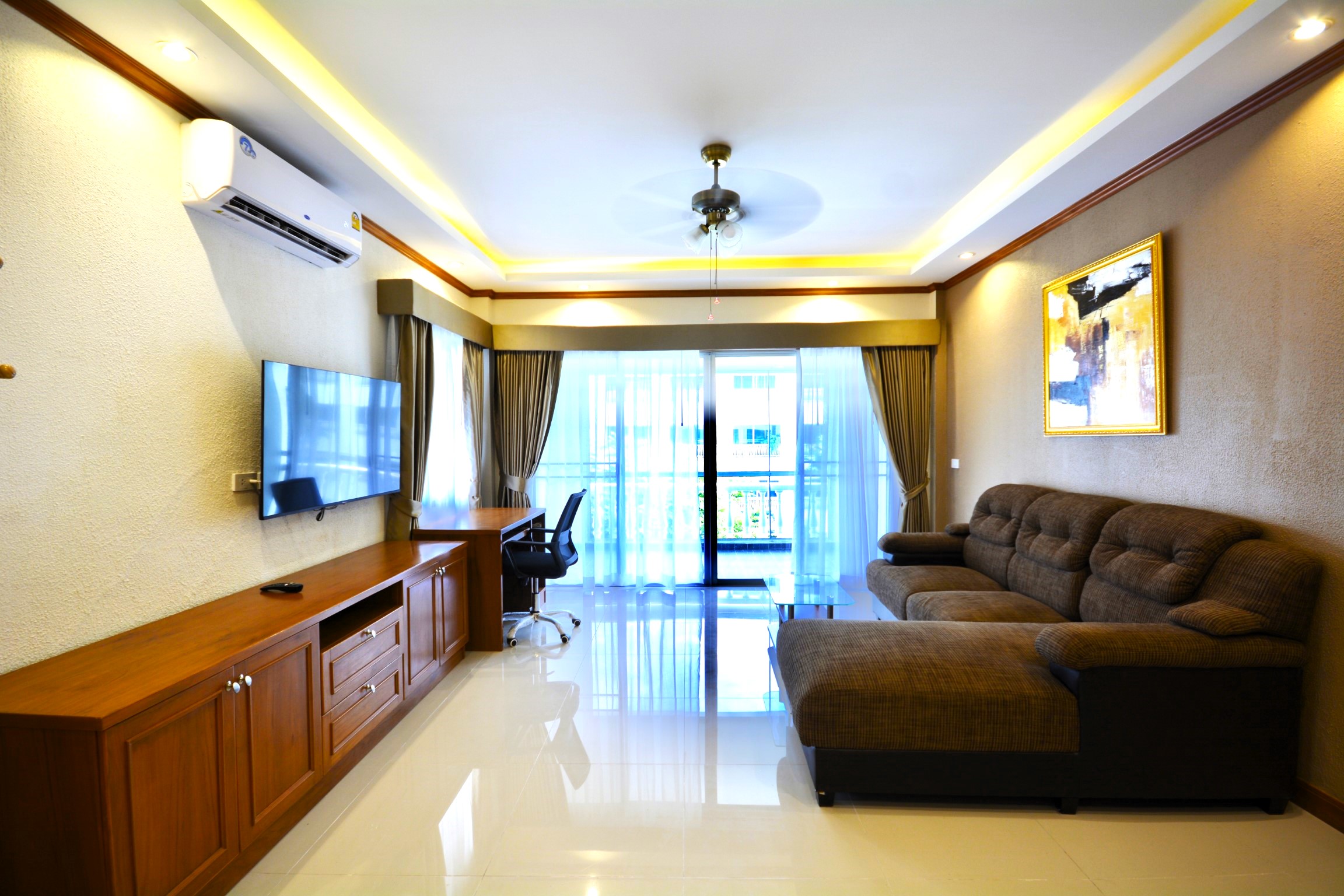 Baan Suan Lalana/TD/F3 CORNER CONDO · 1 BED · 1 BATH · 65 SQ M · 2 BALCONIES 9